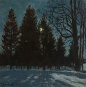 Zimowa noc, 1931