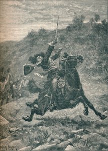 Ostatni szarża wicehrabiego Dundee w bitwie pod Killiecrankie, Szkocja, 1689 1905
