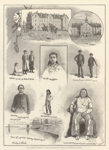 Instytut Haskella, Kolegium Szkoleniowe dla Indian, w Lawrence, w Kansas autorstwa Stanley L. Wood