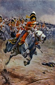Waterloo, szarża szkockich szaraków
