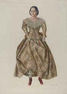 Opatentowana głowa lalki Greiner, ca. 1940. autorstwa Stanley Mazur