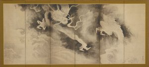 Smoki i Chmury, okres Momoyama lub Edo, 1590-1640.