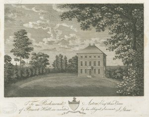 Bescot Hall: grawerowanie i [koniec XIX wieku] autorstwa Stebbing Shaw