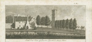 Opactwo Burton-upon-Trent: grawerowanie, nd [ok. 1795] (druk) autorstwa Stebbing Shaw