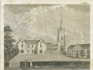 Kościół Clifton Campville: grawerowanie, bd [ok. 1790] autorstwa Stebbing Shaw