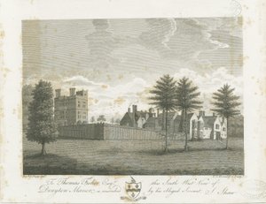 Drayton Bassett - „Drayton Manor” : grawerowanie, bd [1795] autorstwa Stebbing Shaw