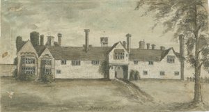 Drayton Bassett - "Drayton Manor" : obraz akwarelowy, bd [1789]