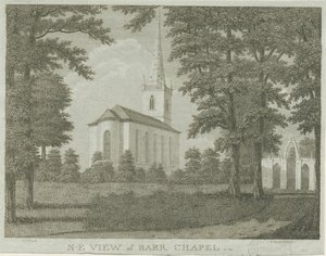 Kaplica Great Barr: grawerowanie, bd [1762-1802] autorstwa Stebbing Shaw