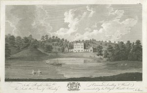 Himley Hall: grawerowanie, nd [1762-1798]