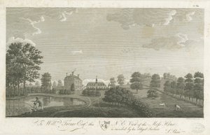 Moss House (Shenstone): grawerowanie autorstwa Stebbing Shaw