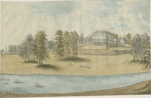 Patshull House: malarstwo akwarelowe i [1790]