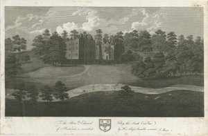 Prestwood Hall: grawerowanie, nd [1762-1802] autorstwa Stebbing Shaw