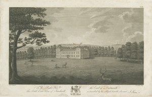Sandwell Park - Hall: grawerowanie, nd [1762-1798] autorstwa Stebbing Shaw