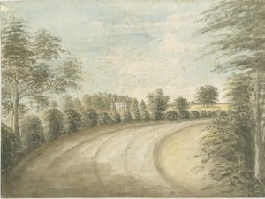 Sala Statfold: malowanie akwarelą, bd [1762-1802] autorstwa Stebbing Shaw