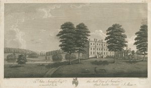Swinfen Hall: grawerowanie, bd [1762-1798] (druk) autorstwa Stebbing Shaw