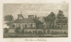 Wednesbury - Old House: grawerowanie, nd [1762-1802] (druk) autorstwa Stebbing Shaw