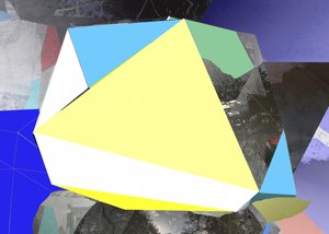 Abstrakcyjny pejzaż geometryczny autorstwa Stefan Fransson