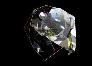 Abstrakcyjne geometryczne łabędzie