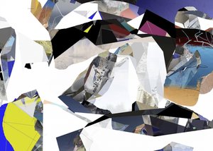 Fragmentaryczna abstrakcja geometryczna autorstwa Stefan Fransson