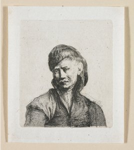 Popiersie Kozaka autorstwa Stefan Juliusz Norblin de la Gourdaine