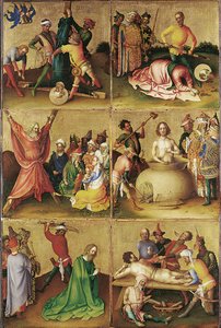 Stefan Lochner - Męczeństwo apostołów - Google Art Project