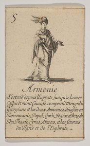 Armenia, 1644. autorstwa Stefano della Bella