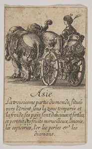 Azja, 1644. autorstwa Stefano della Bella