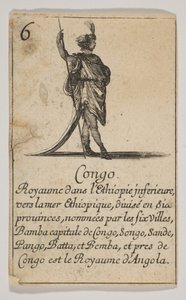 Kongo, 1644. autorstwa Stefano della Bella