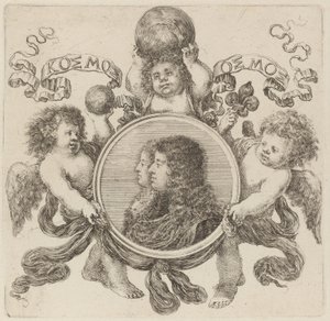 Cosimo de Medici, książę Toskanii i Małgorzata Louise d