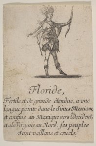 Floryda, 1644. autorstwa Stefano della Bella