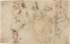 Czterech jeźdźców, 162730. autorstwa Stefano della Bella