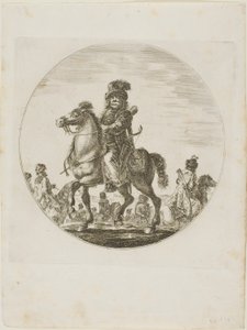Jeździec węgierski autorstwa Stefano della Bella