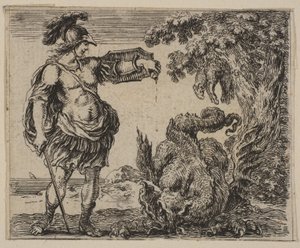 Jason, z Game of Mythology Game of Mythology, 1644. autorstwa Stefano della Bella
