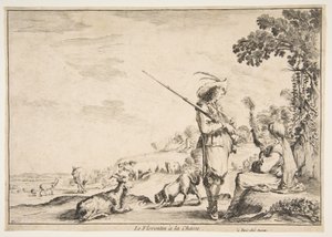 Polowanie florenckie, ca. 1654. autorstwa Stefano della Bella