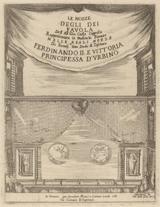 Wesele Bogów: Frontyspis autorstwa Stefano della Bella