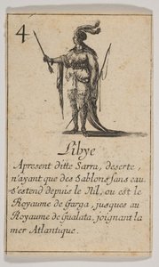 Libia, 1644. autorstwa Stefano della Bella