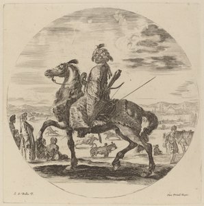 Kawaler Maurów. autorstwa Stefano della Bella