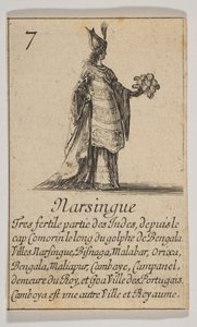 Narsinge, 1644. autorstwa Stefano della Bella