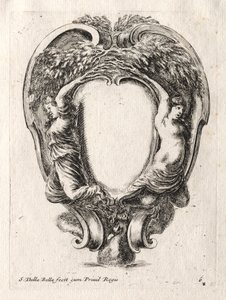 Nowy model kartusza, 1647. autorstwa Stefano della Bella