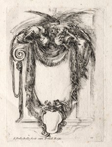 Nowy model kartusza, 1647. autorstwa Stefano della Bella