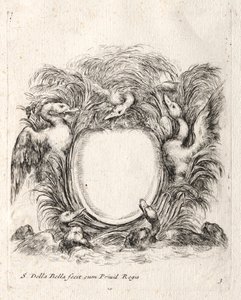 Nowy model kartusza, 1647. autorstwa Stefano della Bella