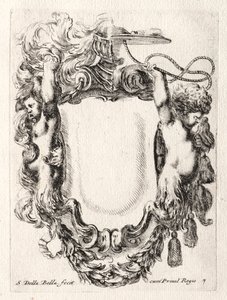 Nowy model kartusza, 1647. autorstwa Stefano della Bella