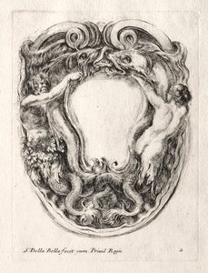 Nowy model kartusza, 1647. autorstwa Stefano della Bella