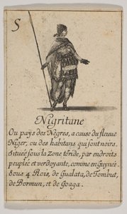Nigritan, 1644. autorstwa Stefano della Bella