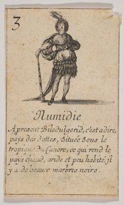 Numidia, 1644. autorstwa Stefano della Bella