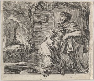 Pluton, z Game of Mythology Game of Mythology, 1644. autorstwa Stefano della Bella