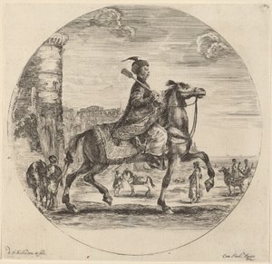 Polski Kawaler. autorstwa Stefano della Bella