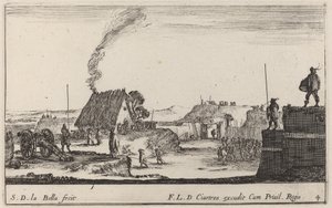 Żołnierz grający na bębnie, c. 1641. autorstwa Stefano della Bella