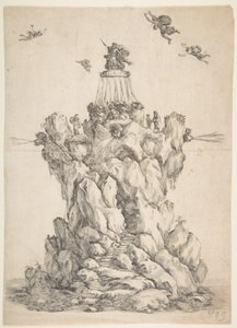 Skała Aeolus, 1652. autorstwa Stefano della Bella
