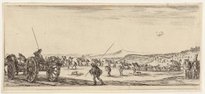 Strona tytułowa serii „Pokój i wojna” [Et pace, et bello] autorstwa Stefano della Bella